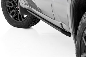 Chevy Silverado 3500 HD Power Running Boards - Rough Country - 6-Inch All-Season Aluminum Boards - '20-'26